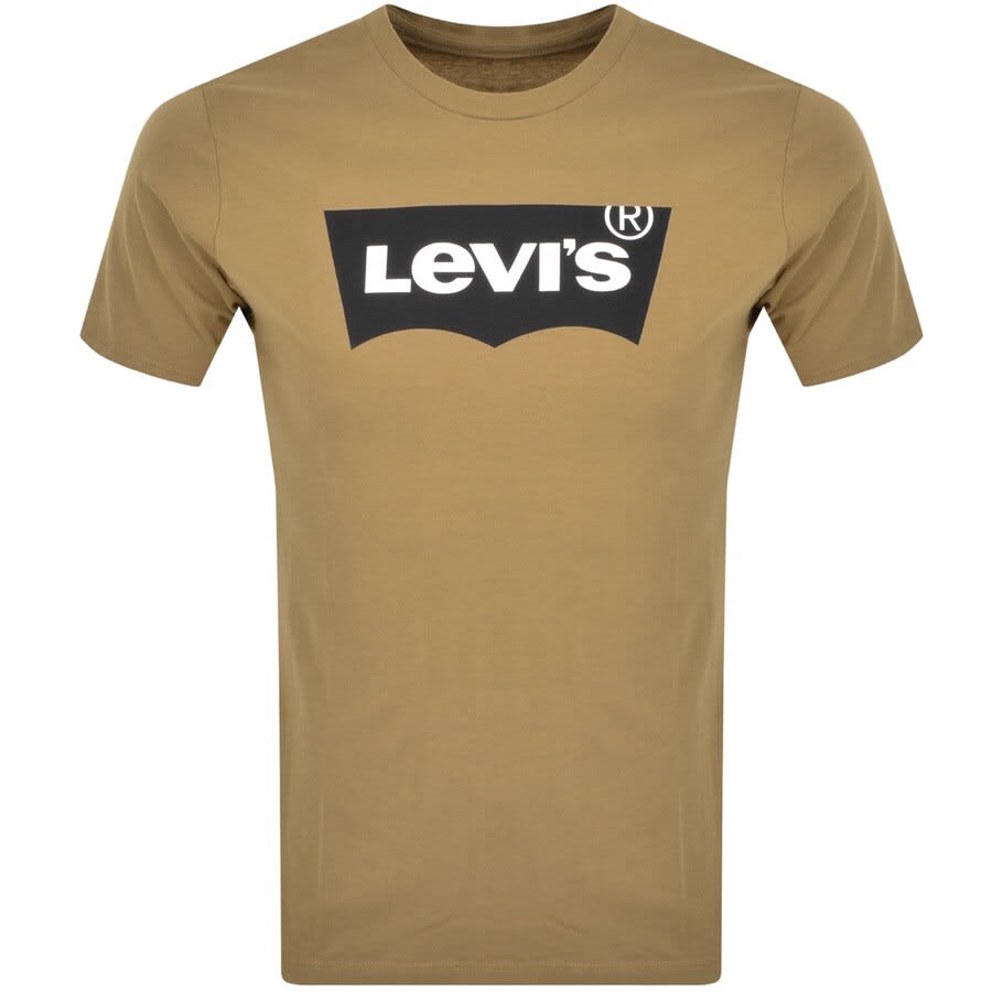 Alternative Image for ProductLevis Crew Neck Logo T Shirt Brown1