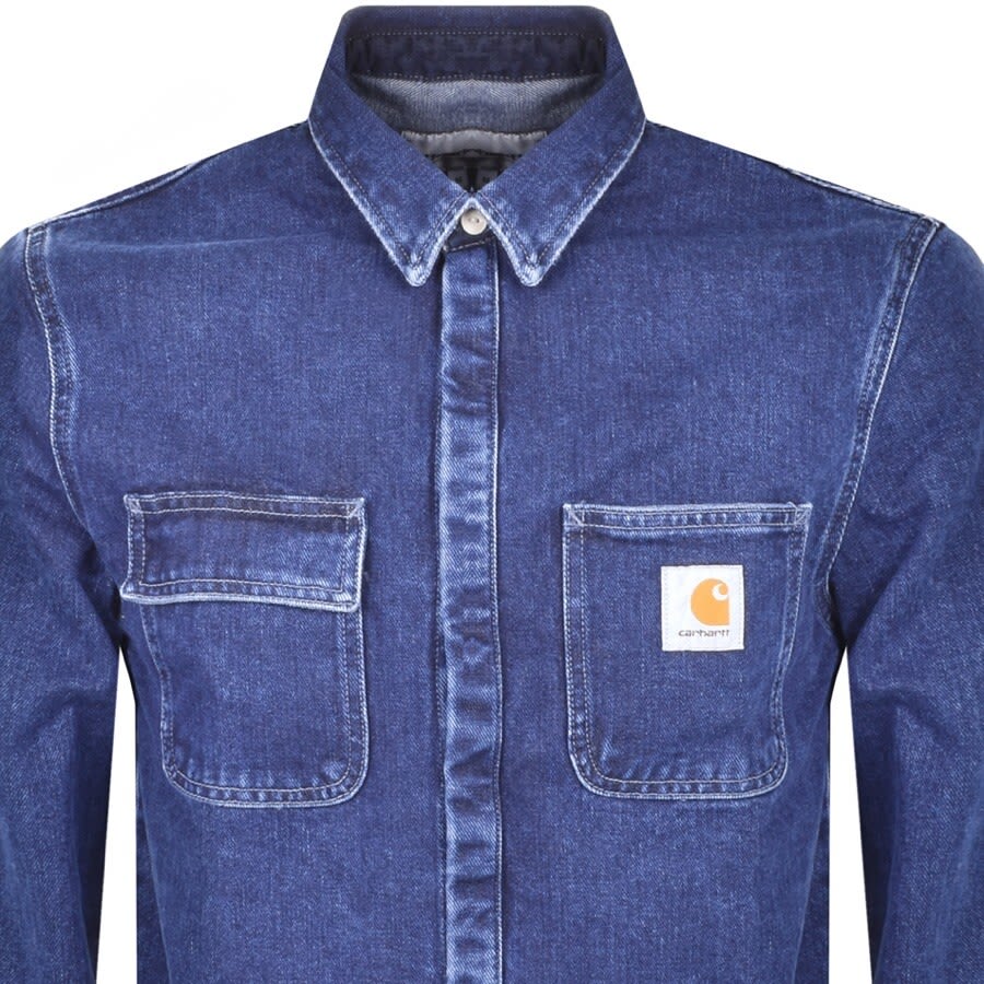 Alternative Image for ProductCarhartt Salinac Overshirt Jacket Blue2
