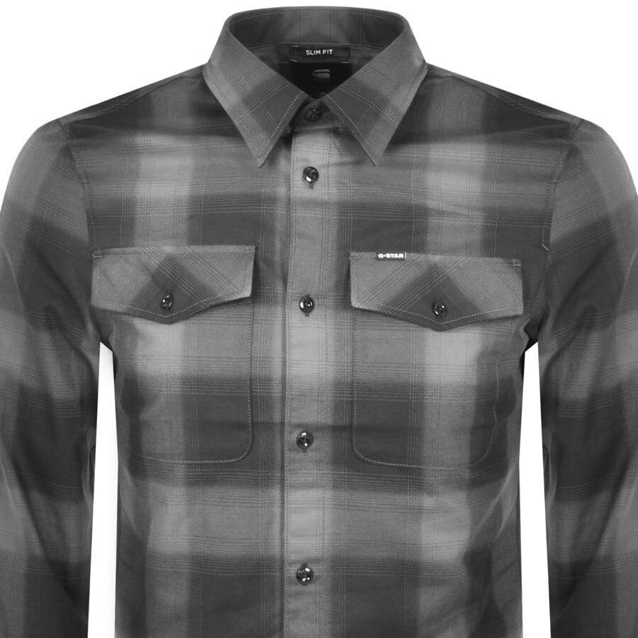 Alternative Image for ProductG Star Raw Marine Long Sleeved Shirt Black2