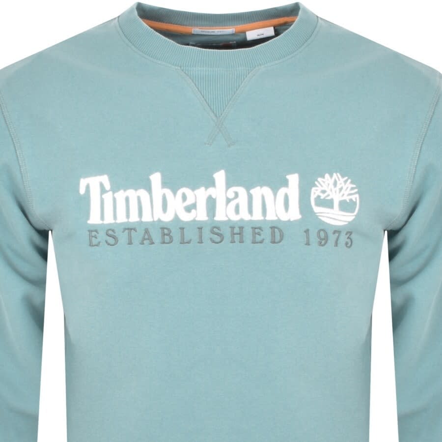 Alternative Image for ProductTimberland Est. 1973 Logo Sweatshirt Blue2