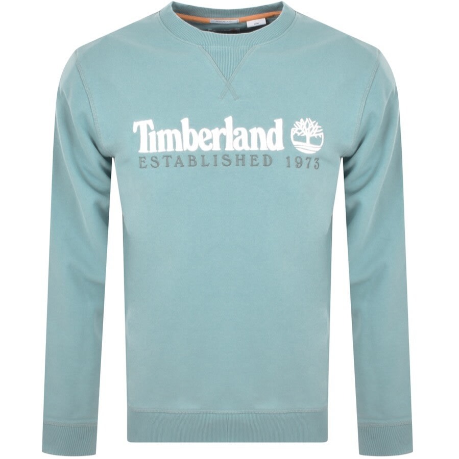 Alternative Image for ProductTimberland Est. 1973 Logo Sweatshirt Blue1