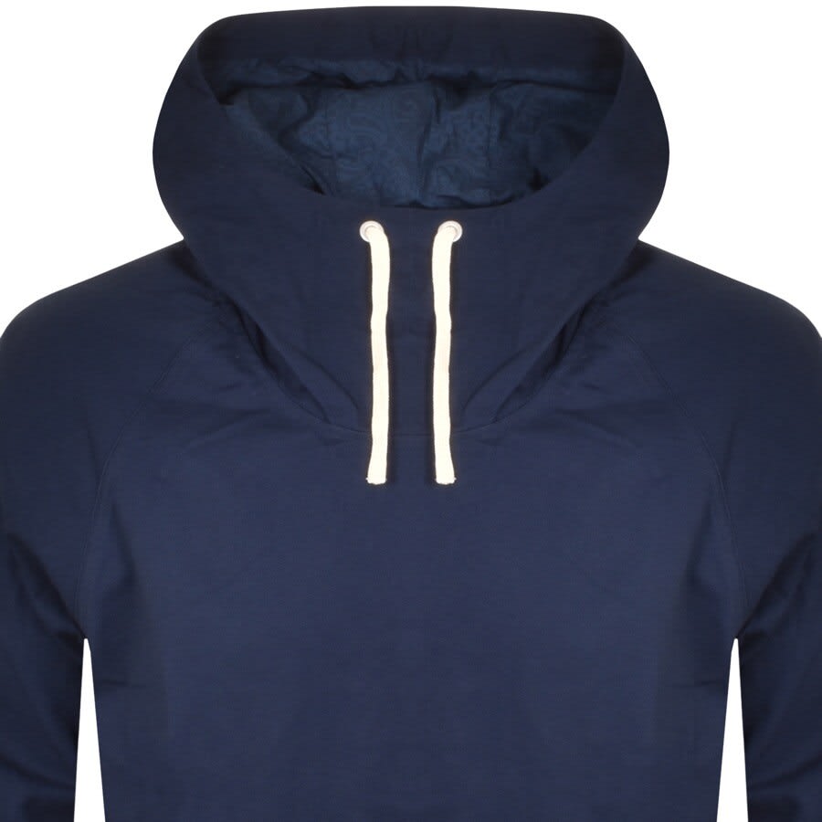 Alternative Image for ProductPretty Green Hooded Mallow Smock Navy2