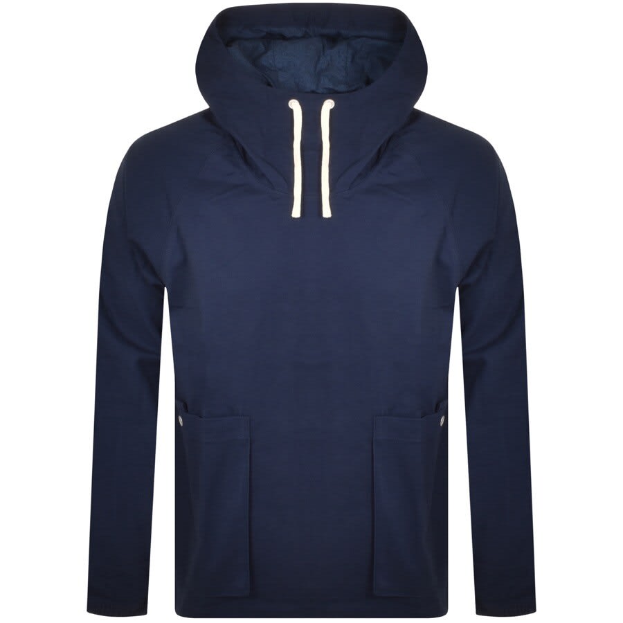 Alternative Image for ProductPretty Green Hooded Mallow Smock Navy1