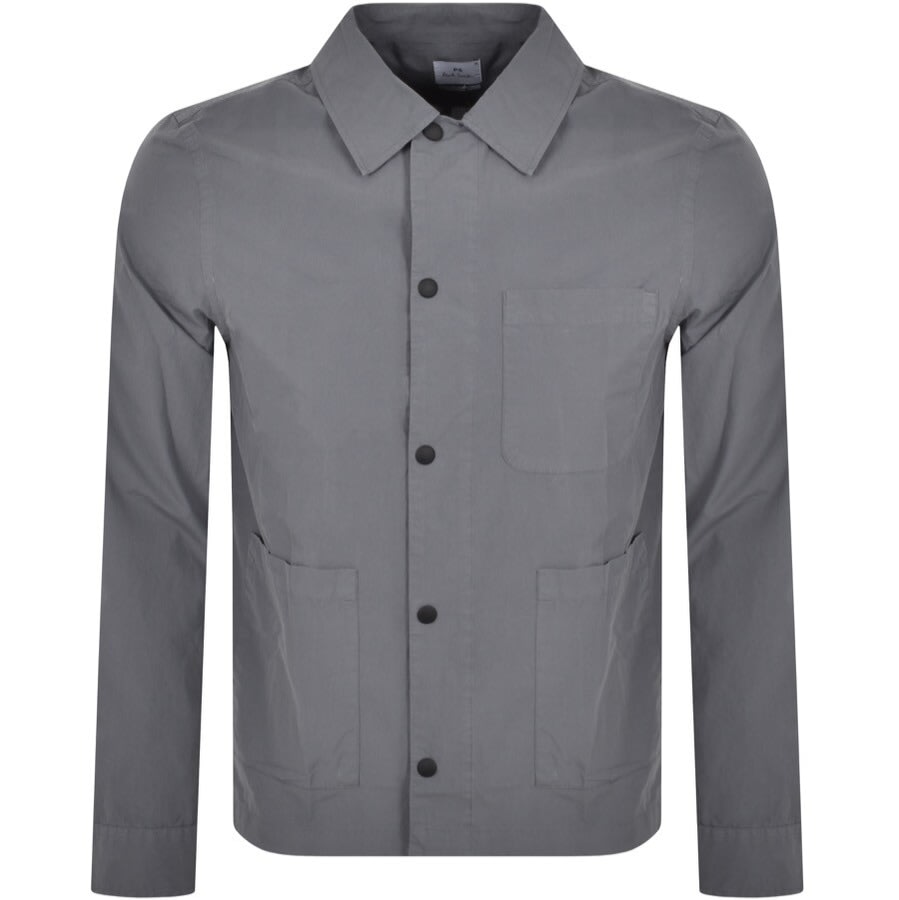 Alternative Image for ProductPS By Paul Smith Overshirt Jacket Grey1