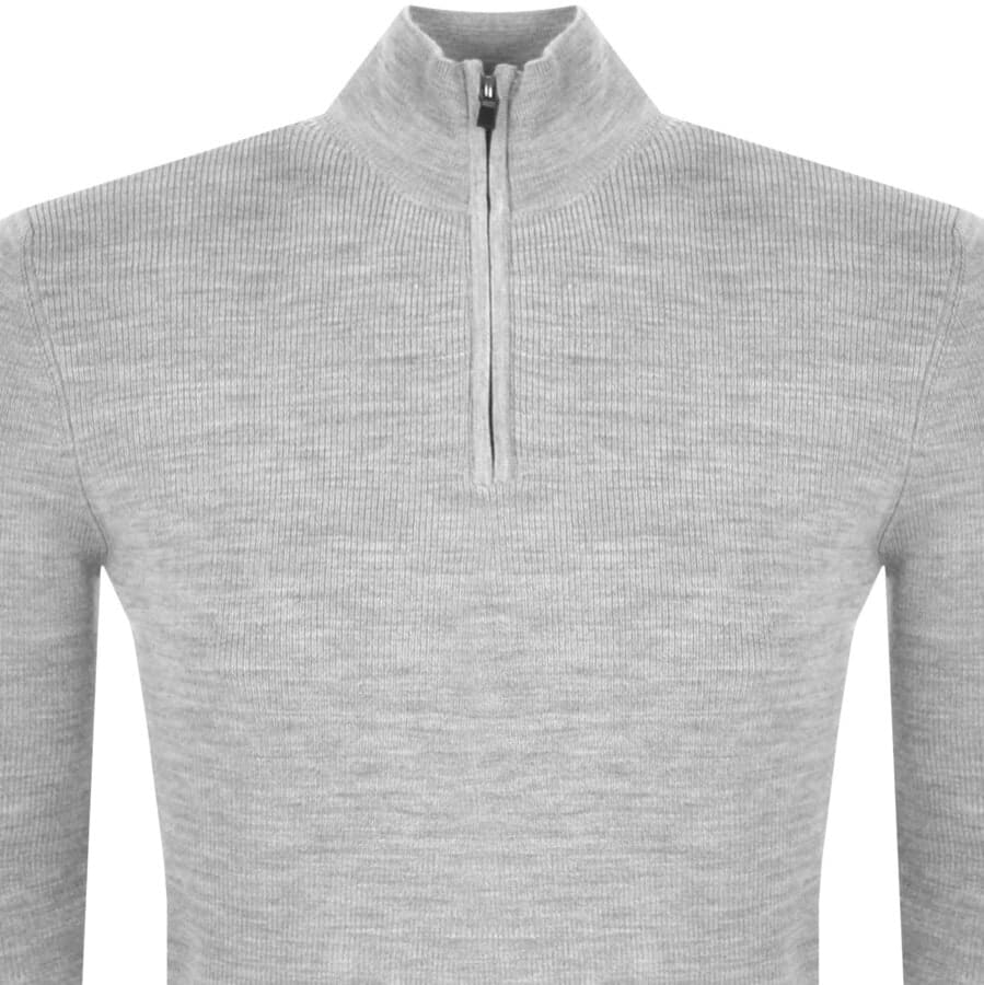 Alternative Image for ProductSuperdry Merino Henley Knit Jumper Grey2