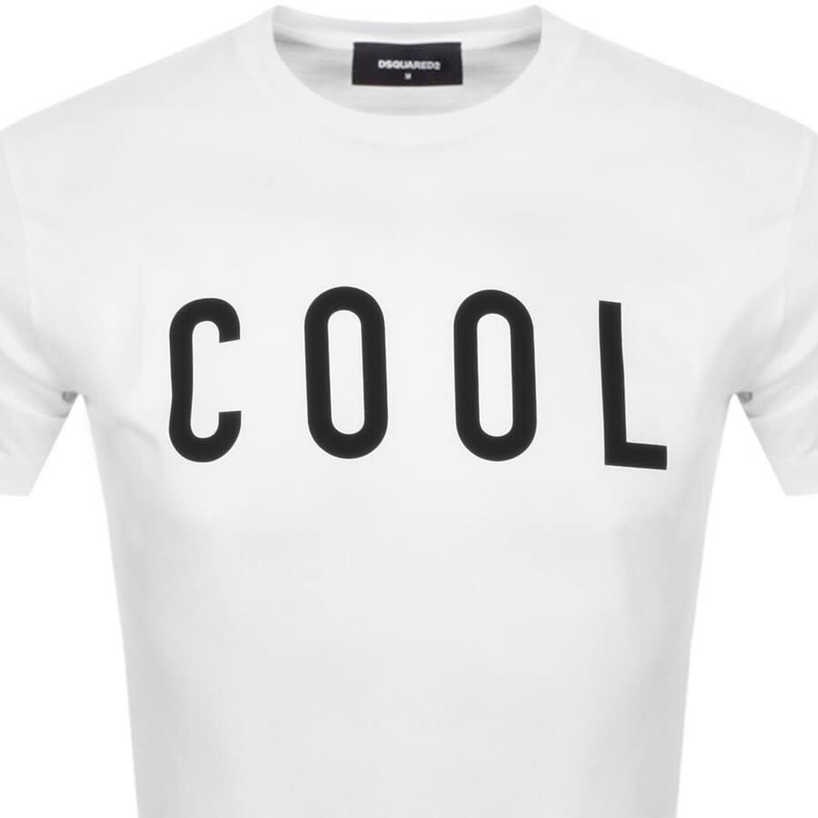 Alternative Image for ProductDSQUARED2 Short Sleeved Cool T Shirt White2