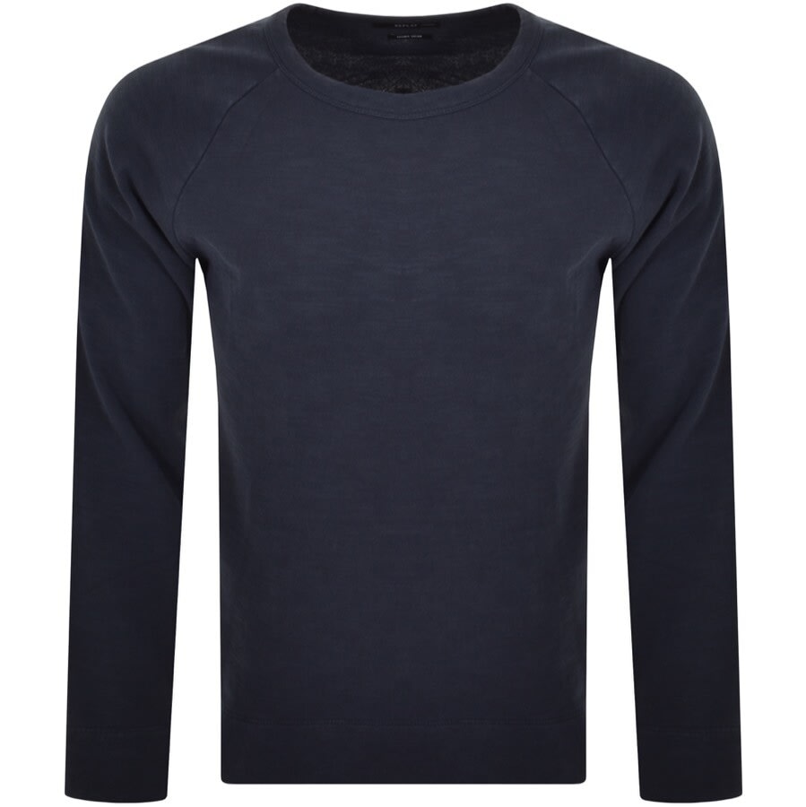 Alternative Image for ProductReplay Crew Neck Sweatshirt Navy1
