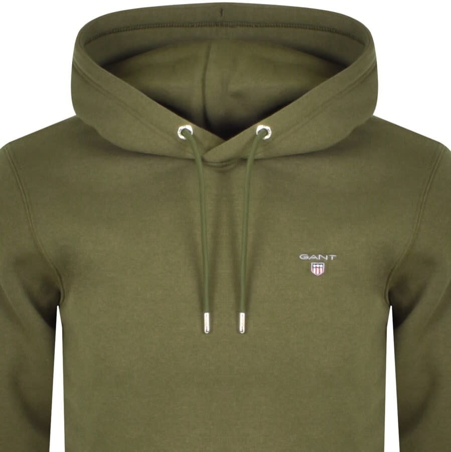 Alternative Image for ProductGant Original Hoodie Green2