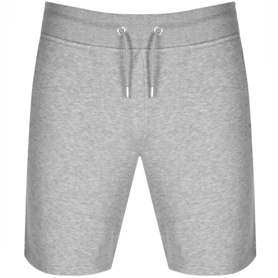 Gant Logo Sweat Shorts Grey | Mainline 