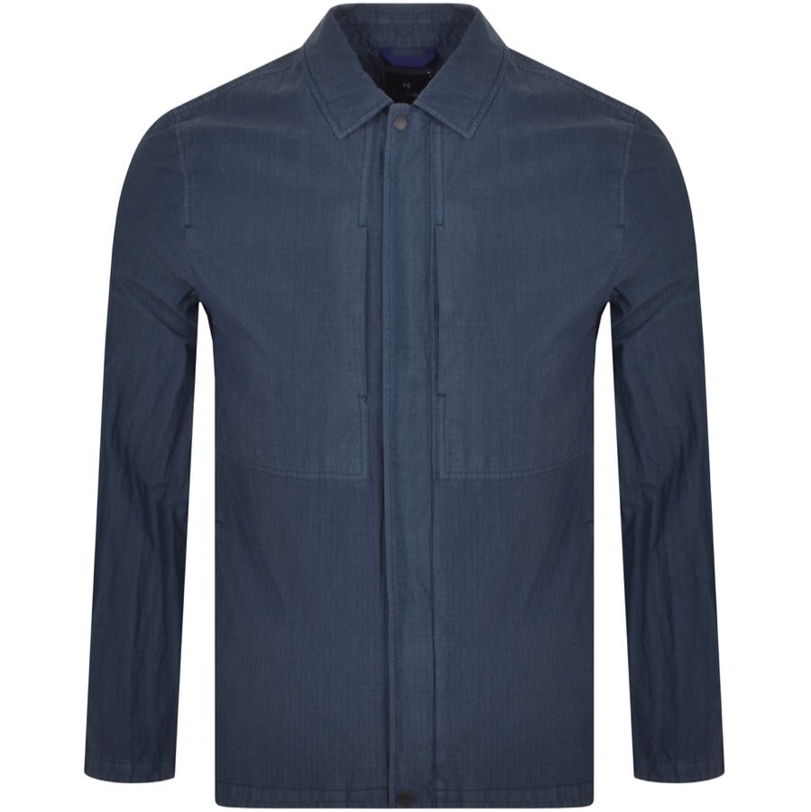 Alternative Image for ProductPS By Paul Smith Overshirt Blue1