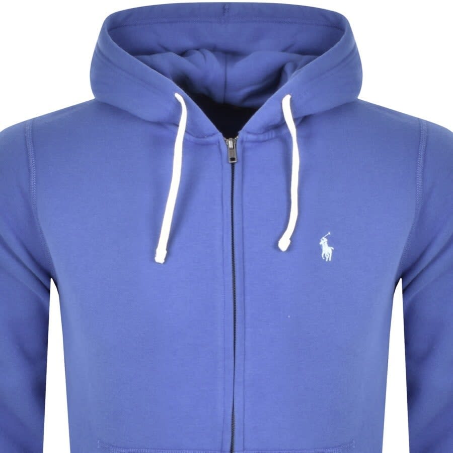 Alternative Image for ProductRalph Lauren Full Zip Hoodie Blue2