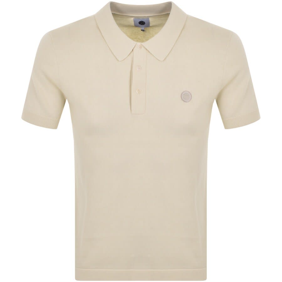 pretty green knitted polo
