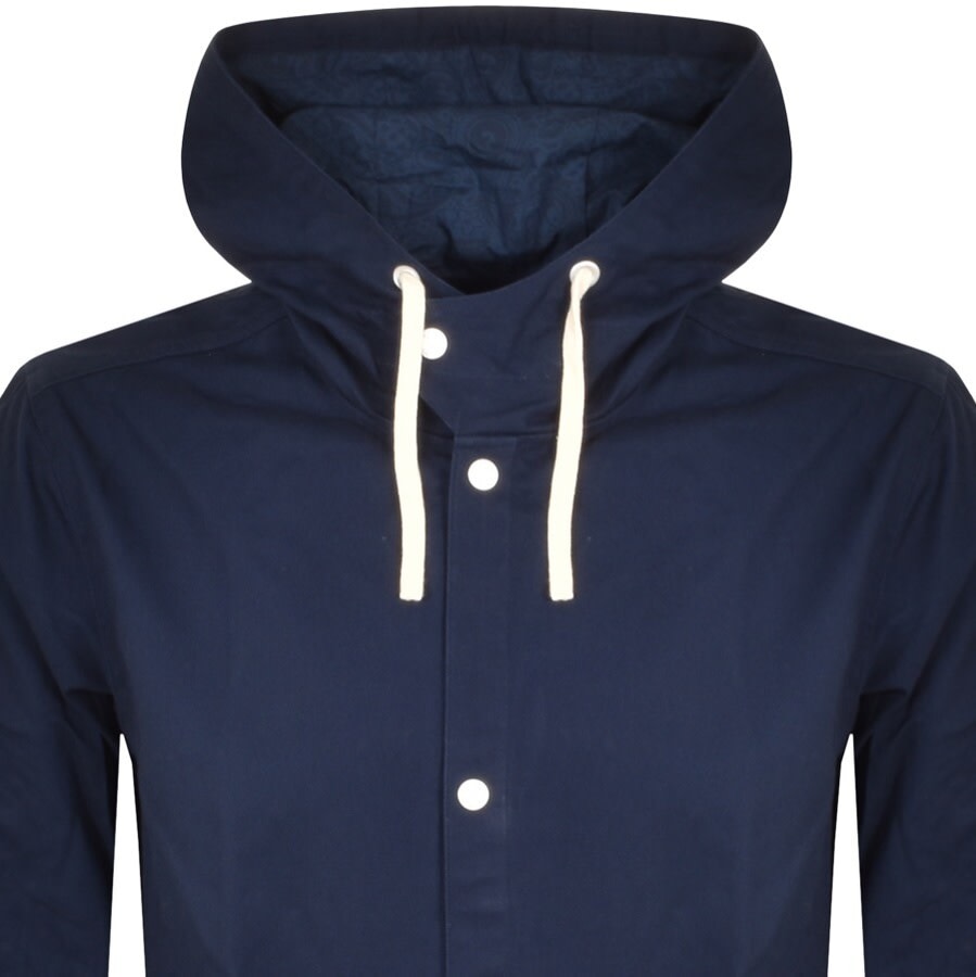 Alternative Image for ProductPretty Green Hooded Mallow Jacket Navy2