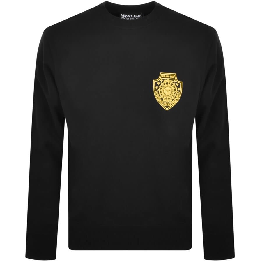 Alternative Image for ProductVersace Jeans Couture Sun Crew Sweatshirt Black1