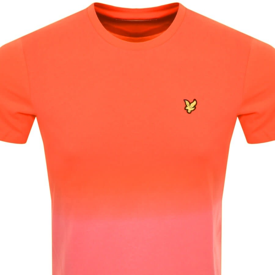 Alternative Image for ProductLyle And Scott Ombre T Shirt Orange2