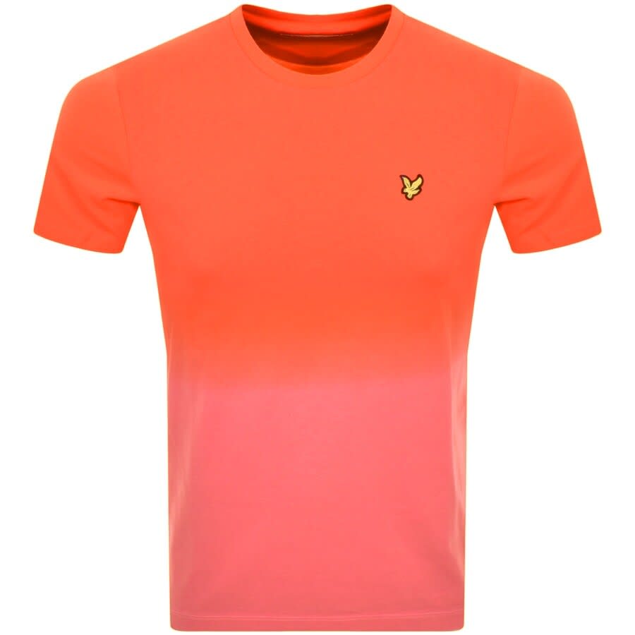Alternative Image for ProductLyle And Scott Ombre T Shirt Orange1