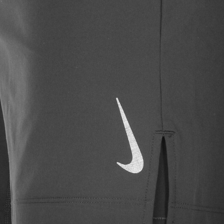 Alternative Image for ProductNike Training Logo Yoga Shorts Black3