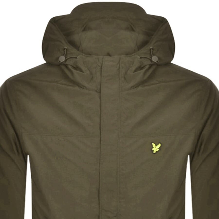 Alternative Image for ProductLyle And Scott Hooded Jacket Khaki2