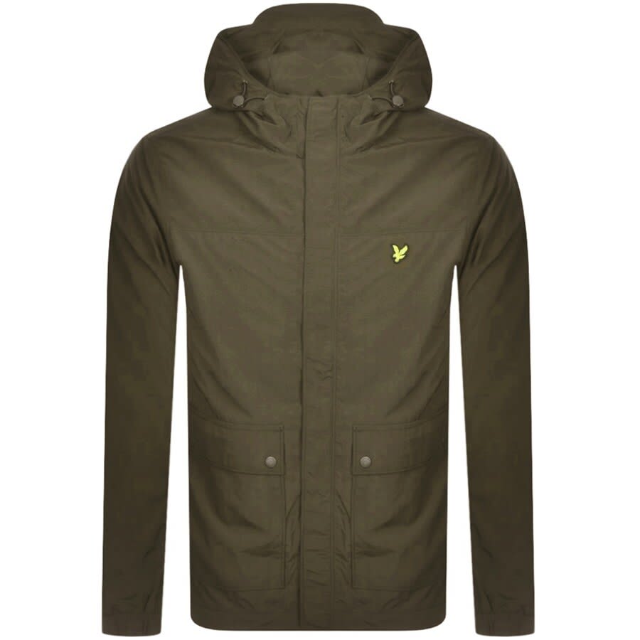 Alternative Image for ProductLyle And Scott Hooded Jacket Khaki1