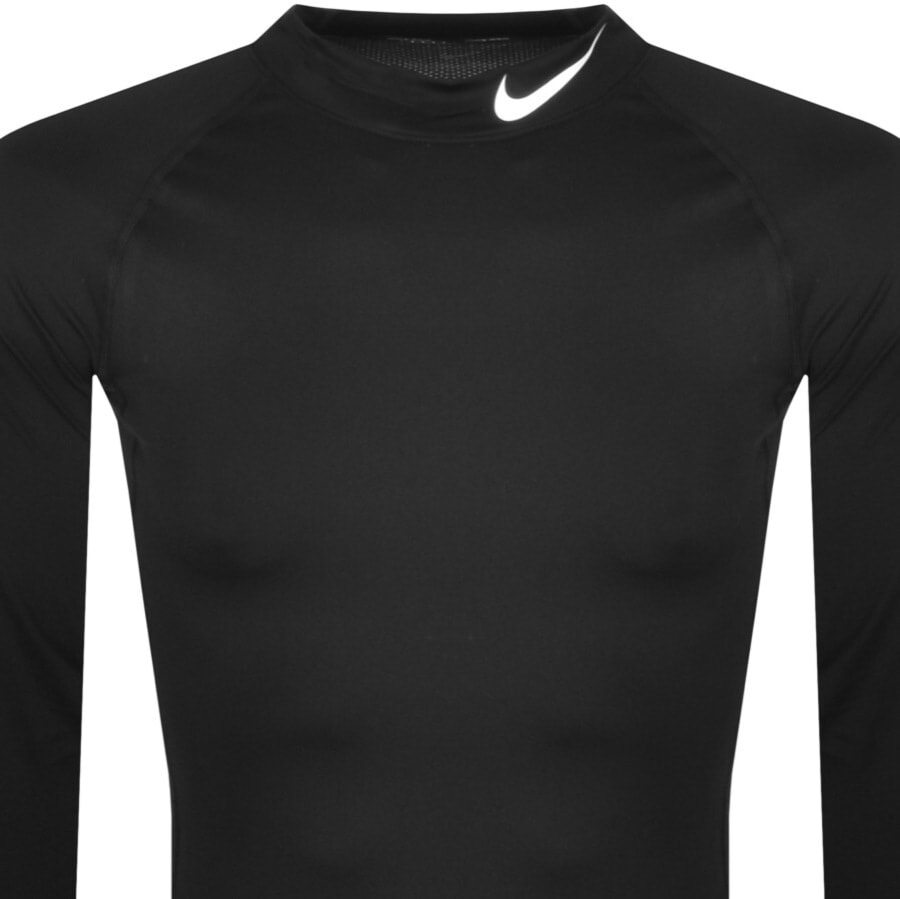 Alternative Image for ProductNike Training Long Sleeve T Shirt Black2