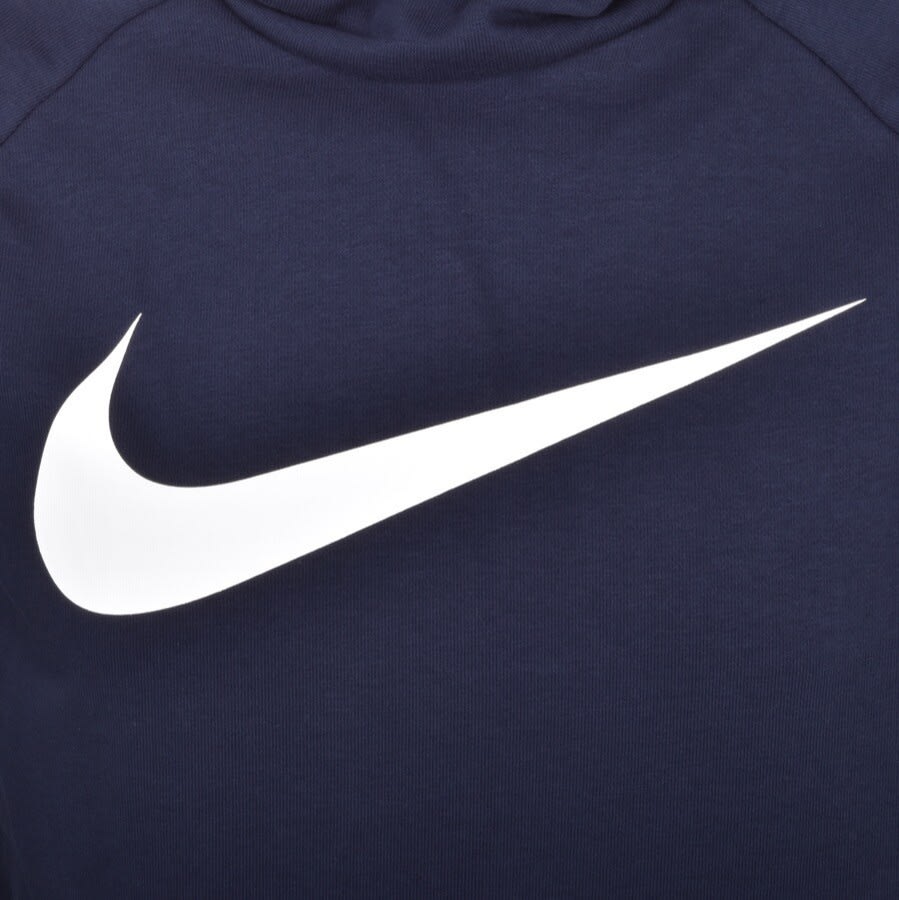 Alternative Image for ProductNike Training Swoosh Logo Hoodie Navy3