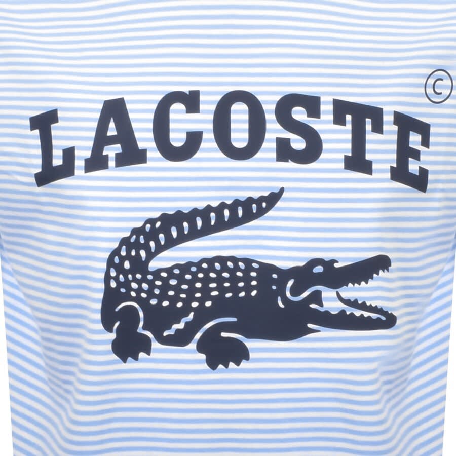 Alternative Image for ProductLacoste Live Crew Neck T Shirt Blue3