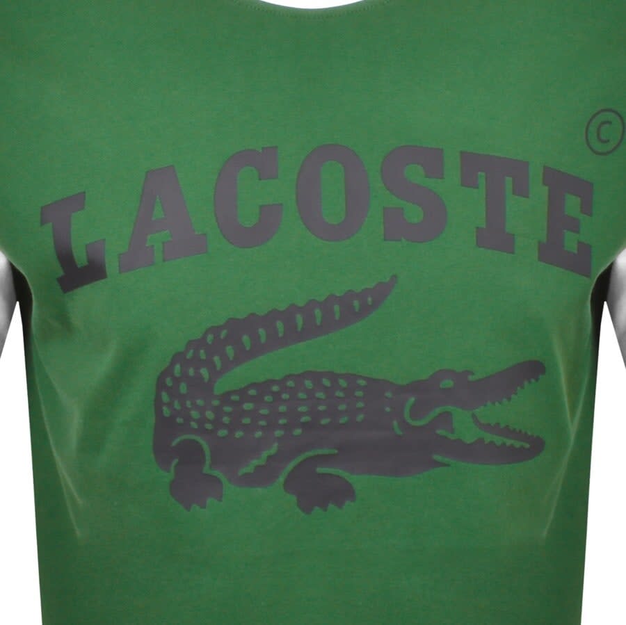 Alternative Image for ProductLacoste Live Crew Neck T Shirt Green3