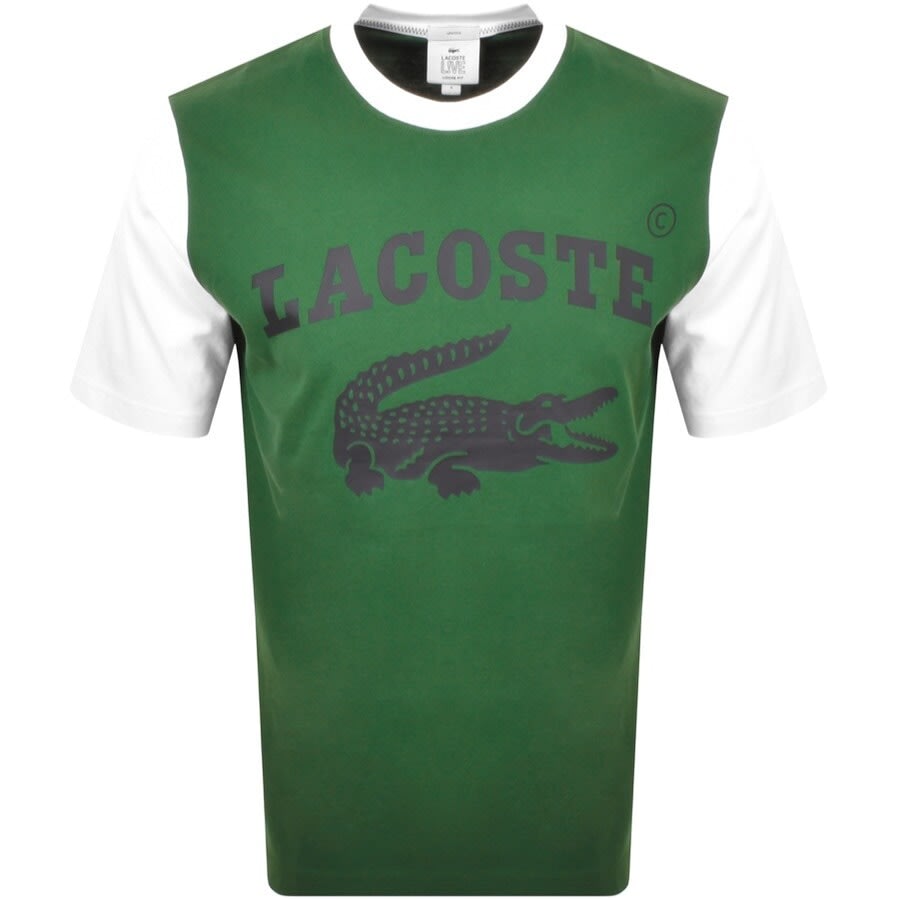 Alternative Image for ProductLacoste Live Crew Neck T Shirt Green1