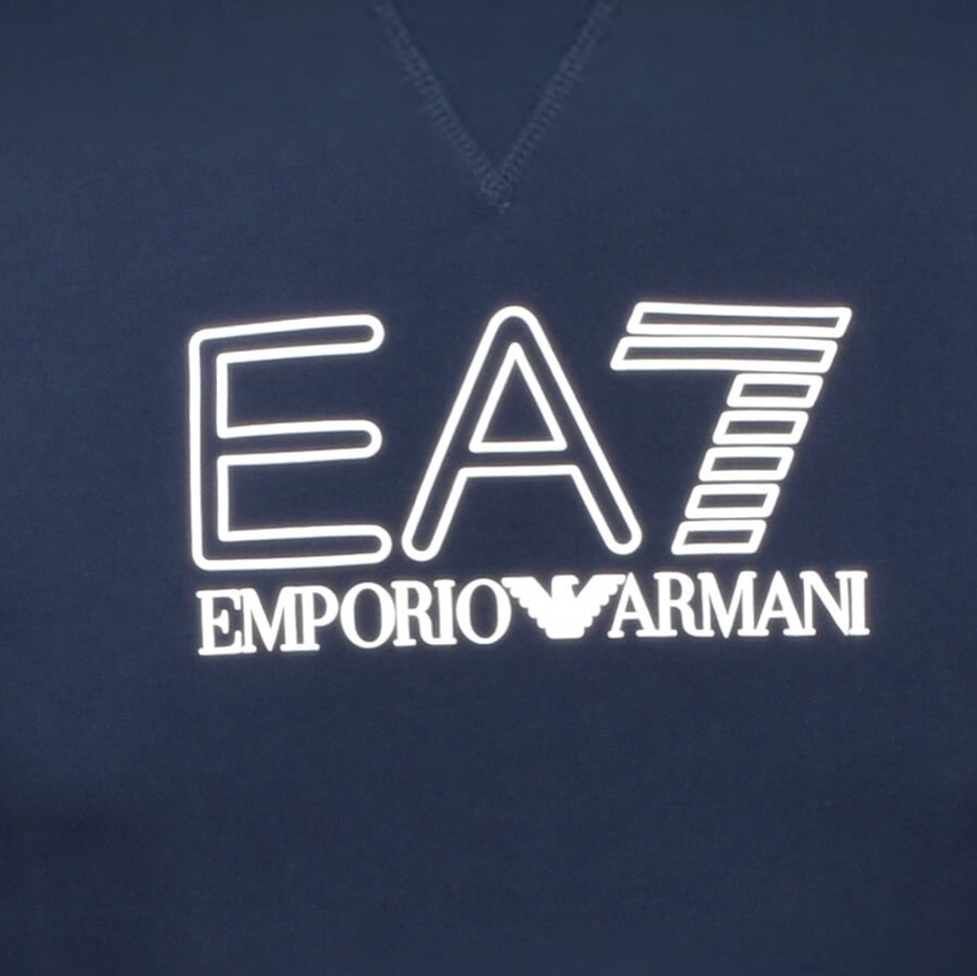 Alternative Image for ProductEA7 Emporio Armani Logo Sweatshirt Navy3