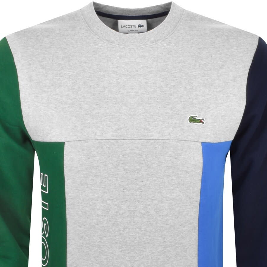 Alternative Image for ProductLacoste Crew Neck Sweatshirt Grey2