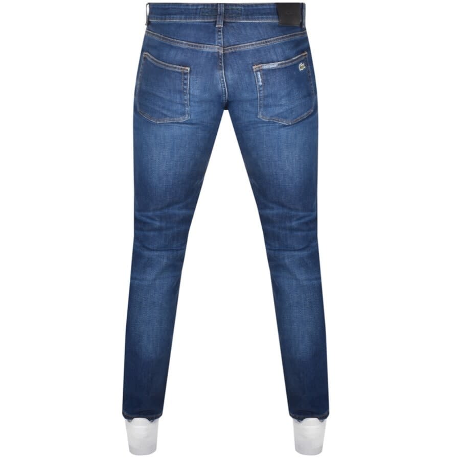 Alternative Image for ProductLacoste Slim Fit Mid Wash Jeans Blue2