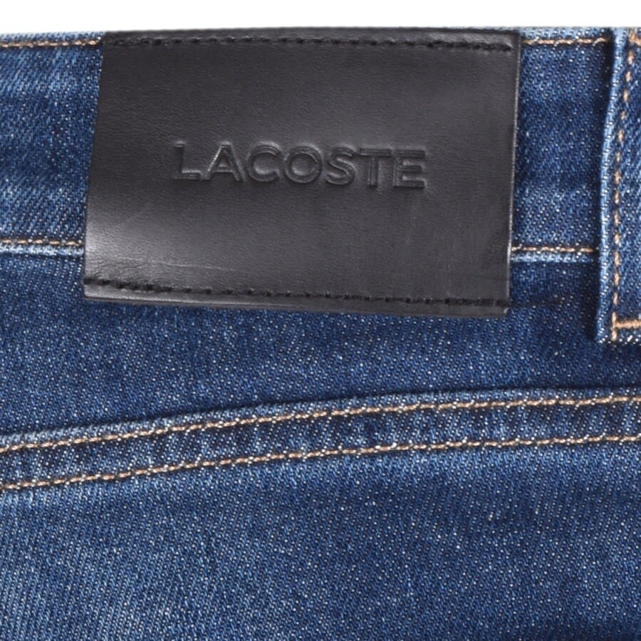 Alternative Image for ProductLacoste Slim Fit Mid Wash Jeans Blue3