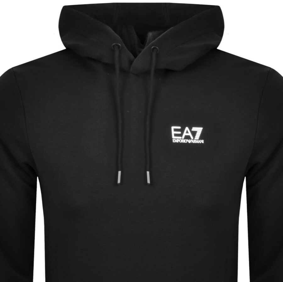 Alternative Image for ProductEA7 Emporio Armani Logo Hoodie Black2