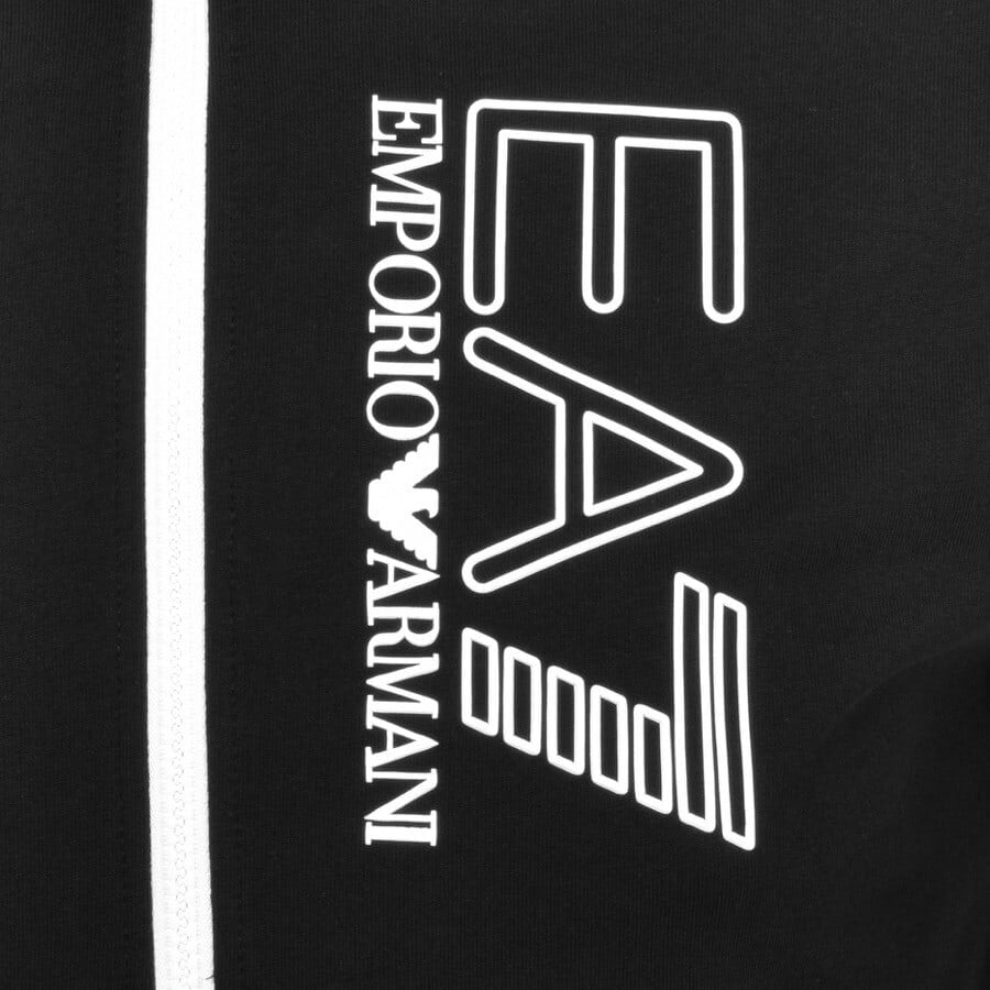 Alternative Image for ProductEA7 Emporio Armani Half Zip Sweatshirt Black3