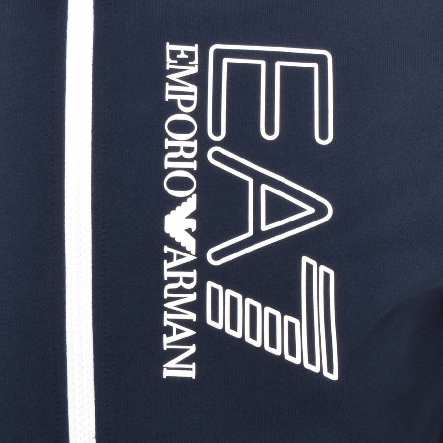 Alternative Image for ProductEA7 Emporio Armani Half Zip Sweatshirt Navy3