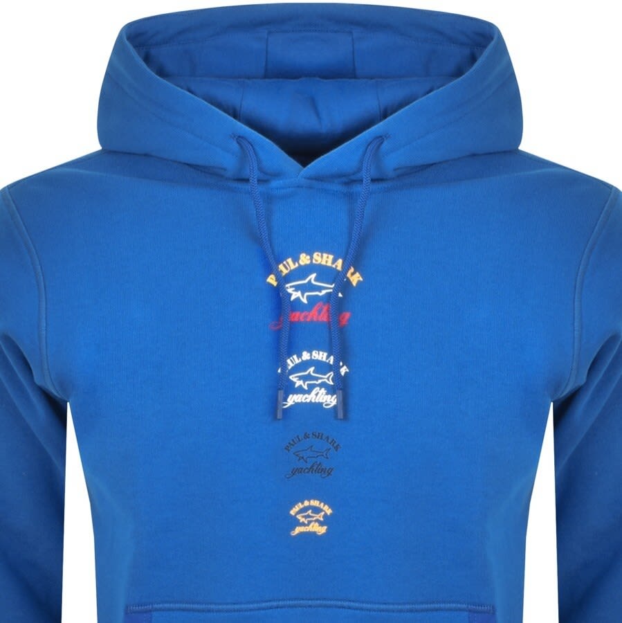 Alternative Image for ProductPaul And Shark Logo Hoodie Blue2