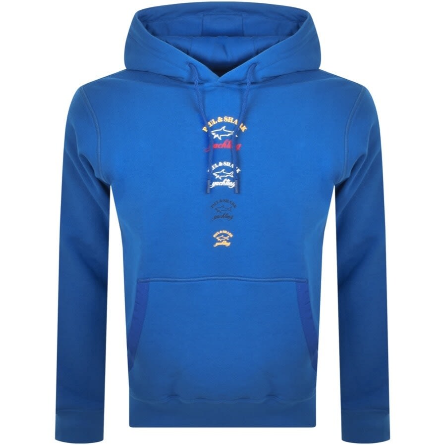 Alternative Image for ProductPaul And Shark Logo Hoodie Blue1