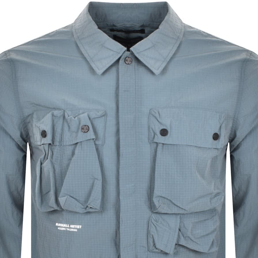 Alternative Image for ProductMarshall Artist Multi Pocket Overshirt Blue2
