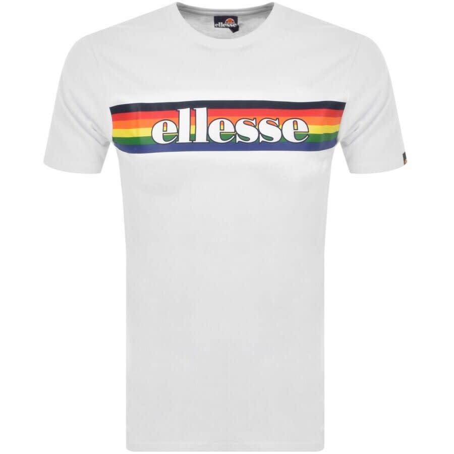 Alternative Image for ProductEllesse Dreilo Logo T Shirt White1