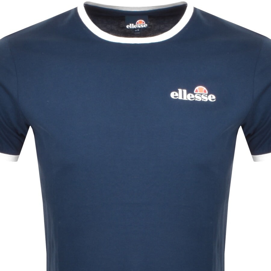 Alternative Image for ProductEllesse Meduno Logo T Shirt Navy2