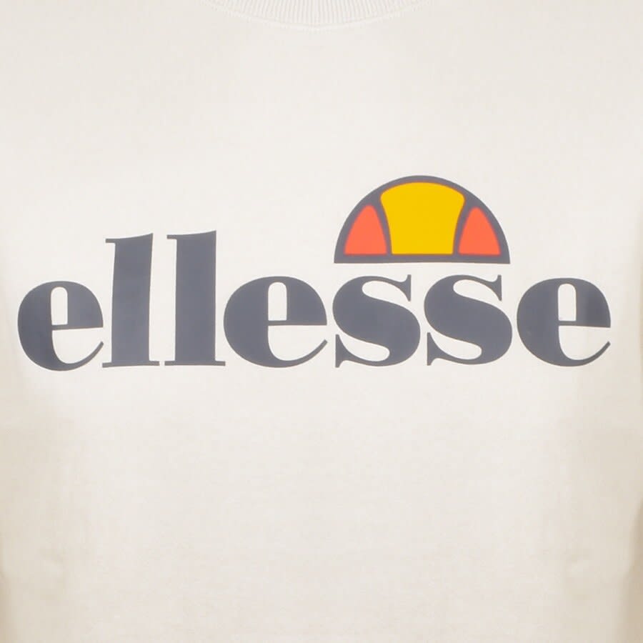 Alternative Image for ProductEllesse SL Succiso Crew Neck Sweatshirt Beige3