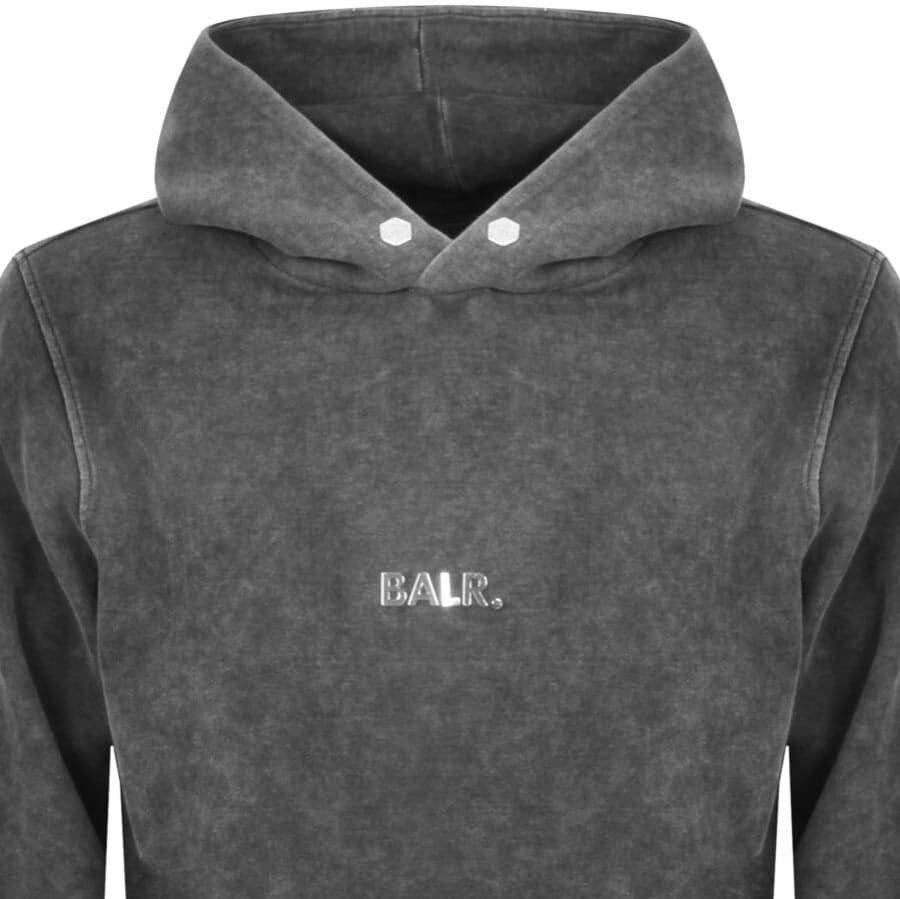 Alternative Image for ProductBALR Q Series Logo Hoodie Grey2