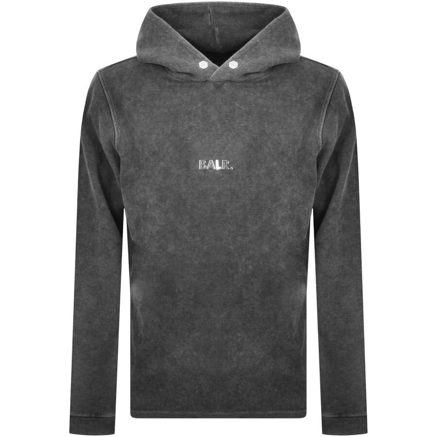 Alternative Image for ProductBALR Q Series Logo Hoodie Grey1