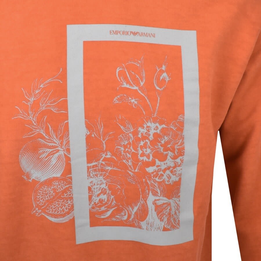 Alternative Image for ProductEmporio Armani Pullover Hoodie Orange3