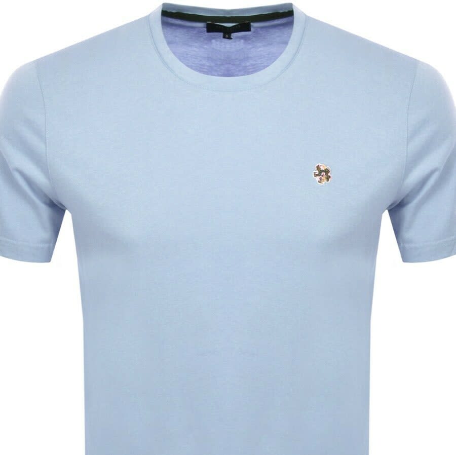 Alternative Image for ProductTed Baker Oxford T Shirt Blue2