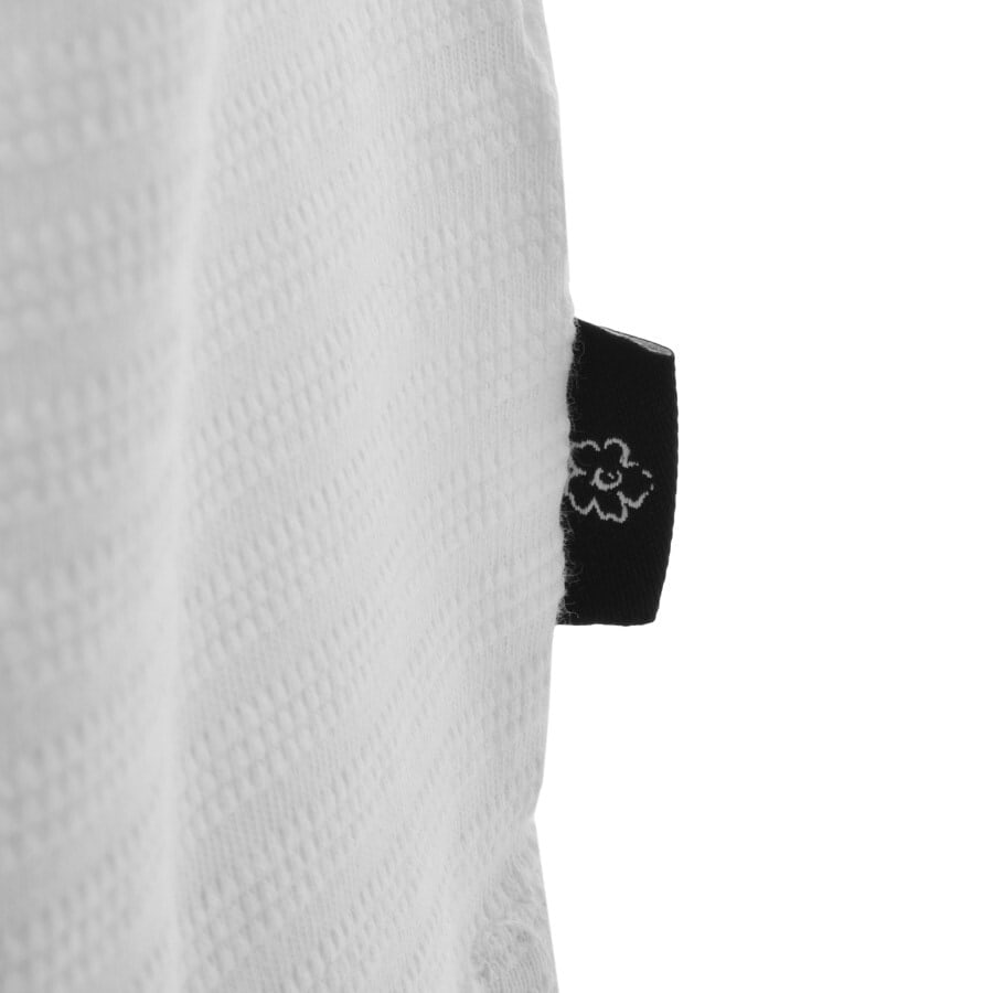 Alternative Image for ProductTed Baker Textured Zip Polo T Shirt White3