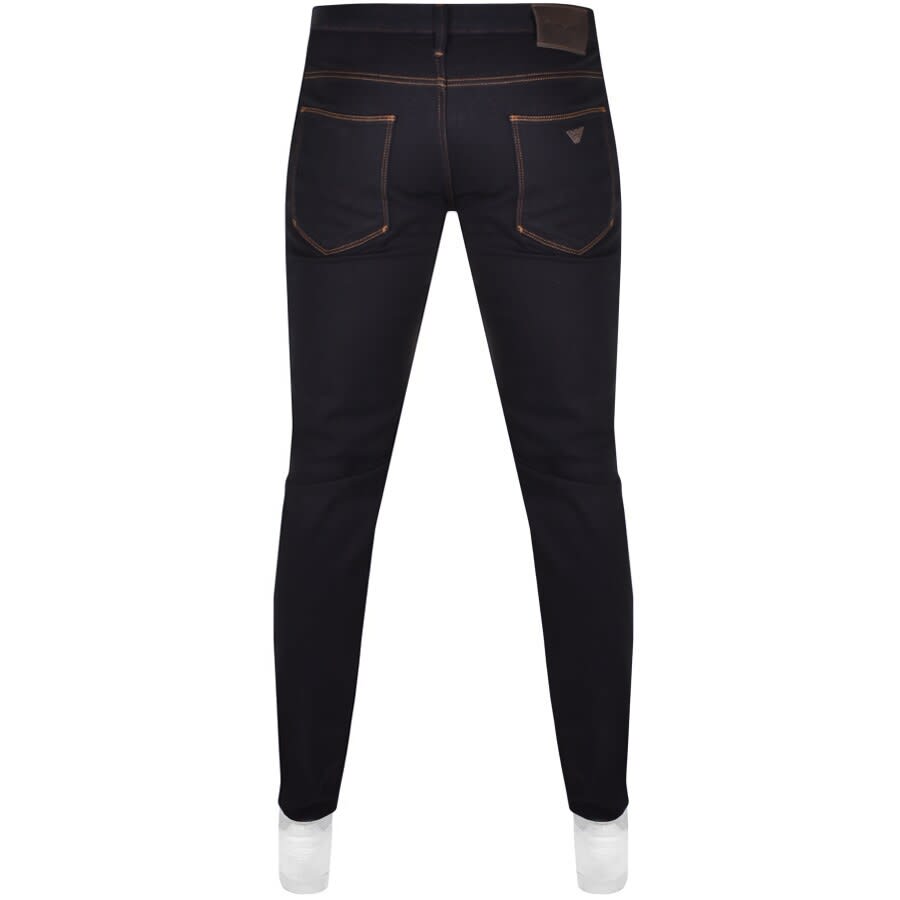 Alternative Image for ProductEmporio Armani J06 Slim Jeans Dark Wash Navy2