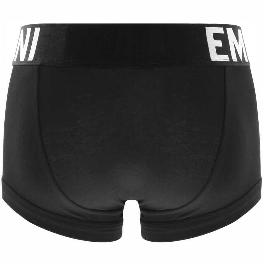 Alternative Image for ProductEmporio Armani Underwear Stretch Trunks Black2