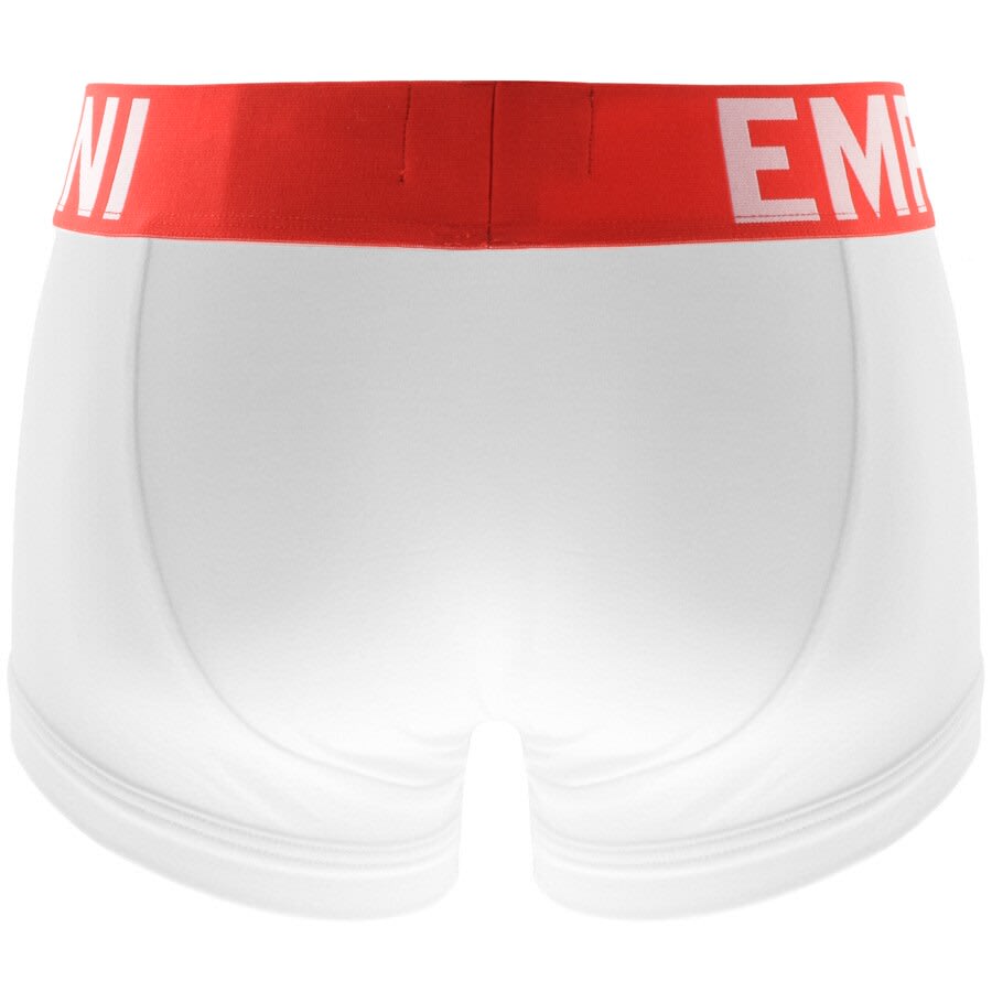 Alternative Image for ProductEmporio Armani Underwear Stretch Trunks White2