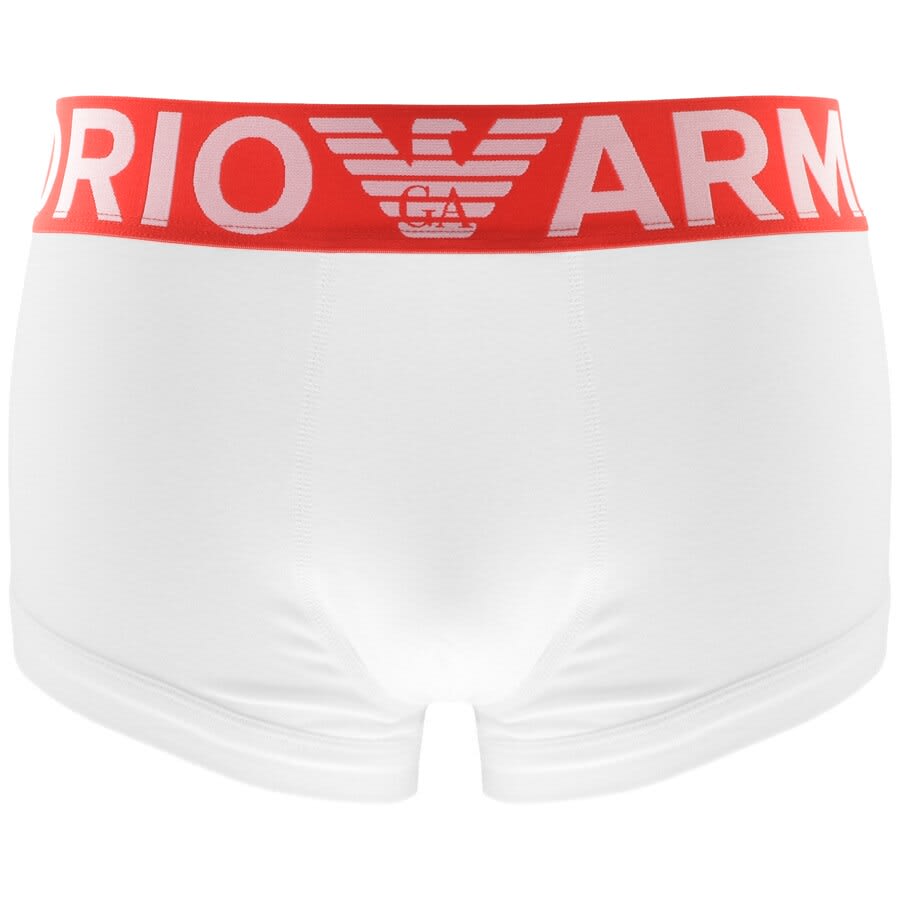Alternative Image for ProductEmporio Armani Underwear Stretch Trunks White1